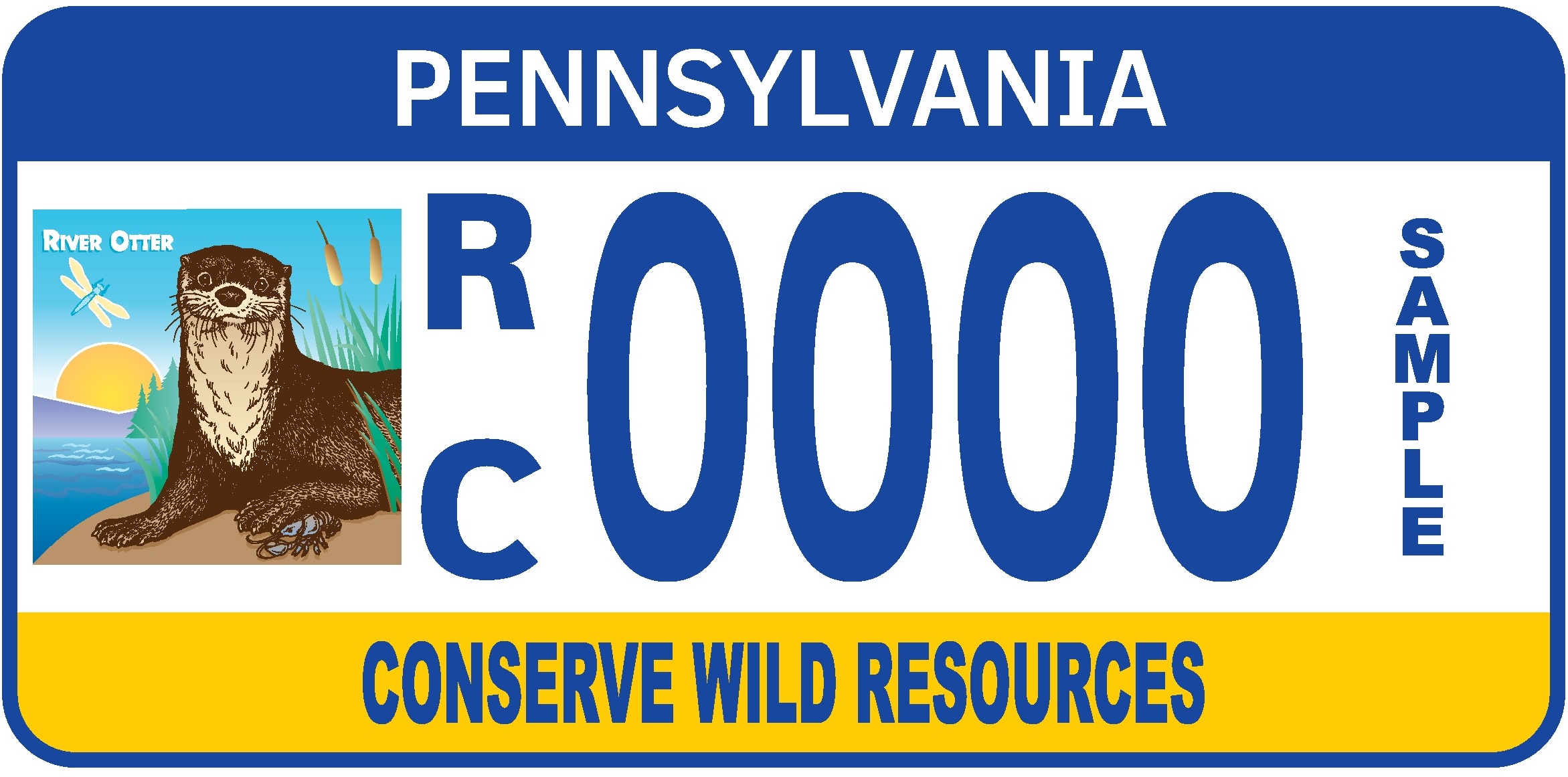 Special license shop plates